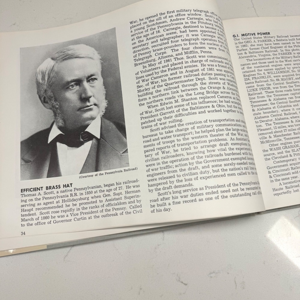Civil War Railroads Pictorial Story‎ of Iron Horse 1861-1865 Geo. B. Abdill - Picture 5 of 6